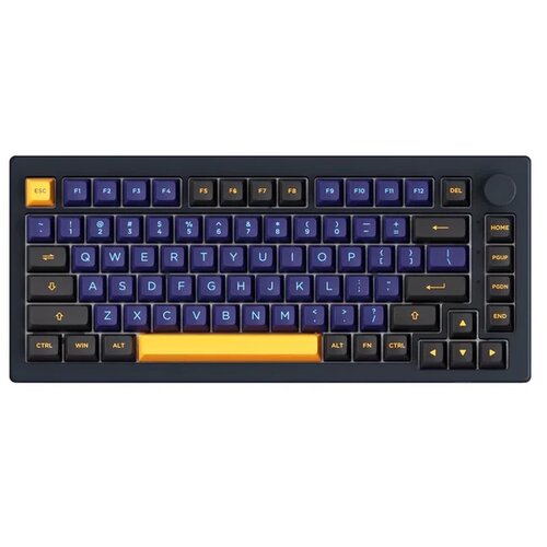 Akko Horizon 5075B Plus Brezžična Mehanska Tipkovnica V3 Cream Yellow Pro, (5000060462) Slike