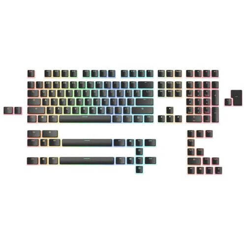 Glorious Keycaps Aura - Black (Kapice za tastaturu) Cene