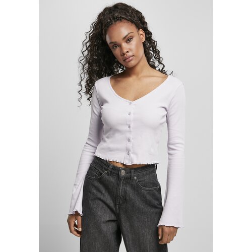 UC Ladies Women&amp;#039;s sweater with cropped rib soft lilac Slike