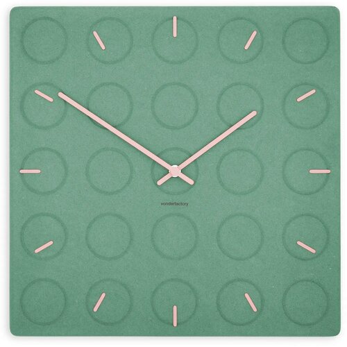 Von Der Factory Zidni sat Luxhora Circula Mint Green 11 boja kazaljki Cijene