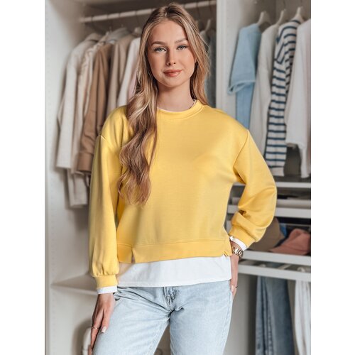 DStreet Bluza damska oversize LUZZIO żółta Cene