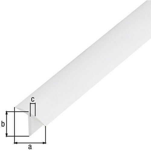 Alberts T-profil (D x Š x V: 2.600 x 25 x 18 mm, Plastika) Cijene