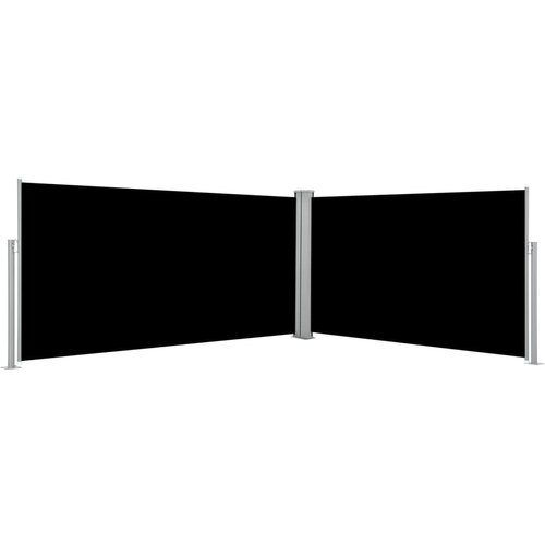 vidaXL Uvlačiva bočna tenda crna 160 x 600 cm Cijene