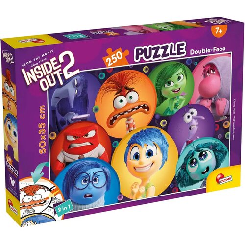 Lisciani Giochi Izvrnuto obrnuto 2 2-u-1 puzzle od 250 dijelova i bojanka 50x35 cm - Lisciani Slike