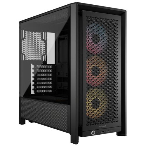 Corsair FRAME 4000D RS ARGB3xRS120 ARGB fans, 360mm rad170mm cooler, 430mm GPU, ATX, Black Slike