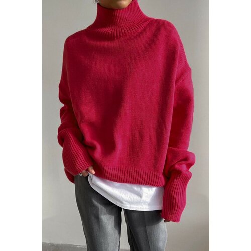 Madmext Sweater - Pink - Regular fit Slike