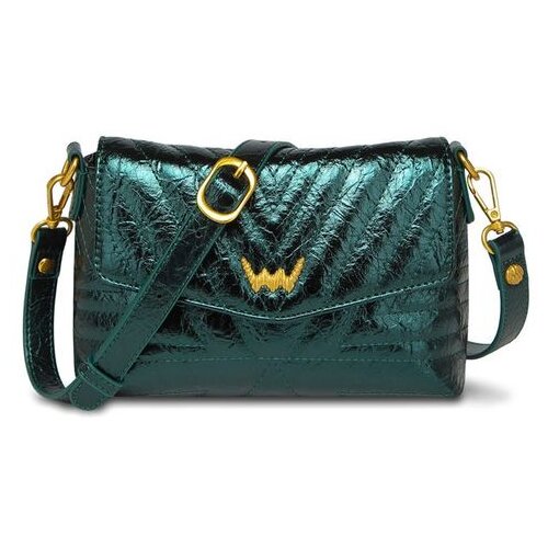 Vuch Crossbody torba Leyra Dazzling Dark Green, 14 x 20 cm Cene