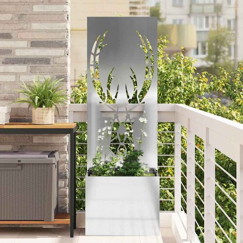  Privatnost u vrtu Srebrno 50 x 150 cm Pocinčani čelik Cijene