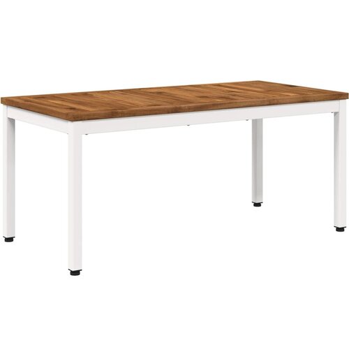 vidaXL Stolić za kavu Prirodna i bijela 50 x 100 5 x 45 cm - 50 x 100 5 x 45 cm Prirodna i bijela Cene