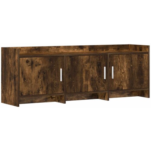 vidaXL TV omarica 130 x 33 x 47 cm Dimljen hrast Inženirski les, (5000247665) Cene