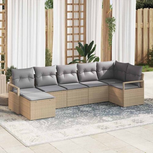  Set sofe 7 kom. poliratan 289 x 122 x 85 cm Slike