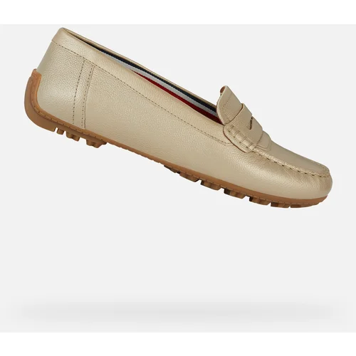 Geox Gold women's moccasins Kosmopolis + Grip - Women's