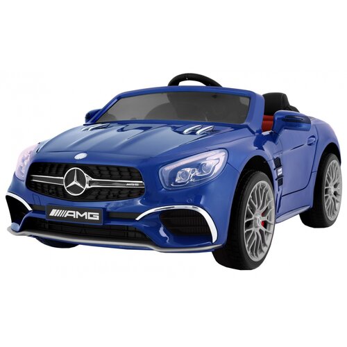  Licencirani auto na akumultor Mercedes AMG SL65 - plavi/lakirani Slike