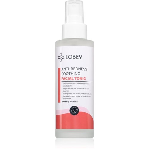 Lobey Anti-Redness Soothing pomirjajoči tonik za obraz proti rdečici na obrazu 100 ml Cene