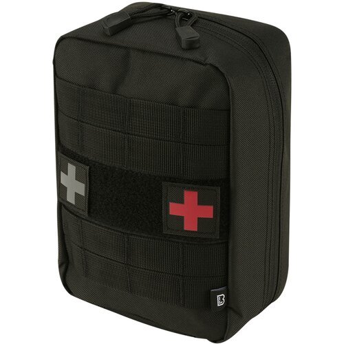 Brandit molle first aid pouch large black Slike