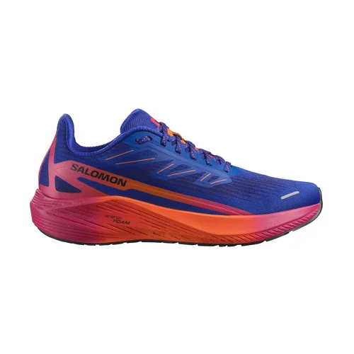 Salomon Aero Blaze 2 Running Shoes, Dragon Fire/Vivacious/Surf - 44, (21582455)