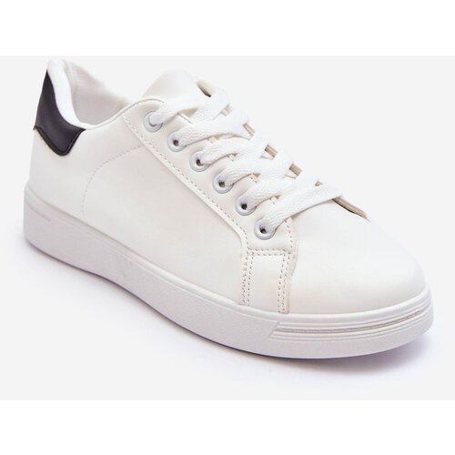 Kesi Women's classic sports shoes white-black Corrine Slike