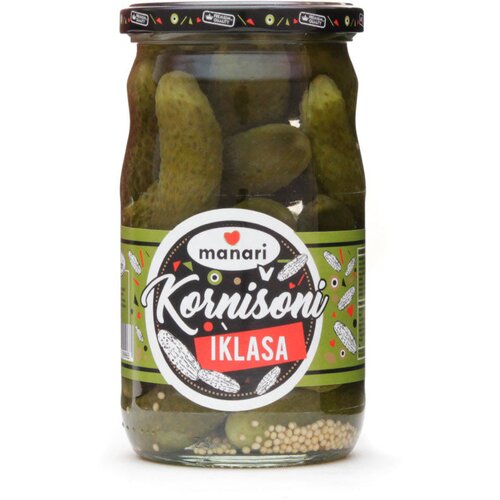 Manari kornišoni, 3-6cm, I klasa, 360g, 720ml Cene