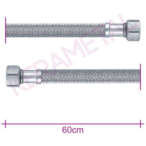 Remer Brinoks FX 3/8 3/8 FF x 60 inox Slike