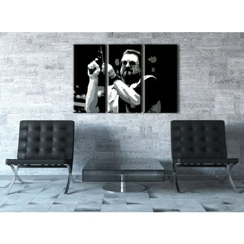  Ročno izdelana slika POP Art Big Lebowski 3-delna (POP ART) Slike
