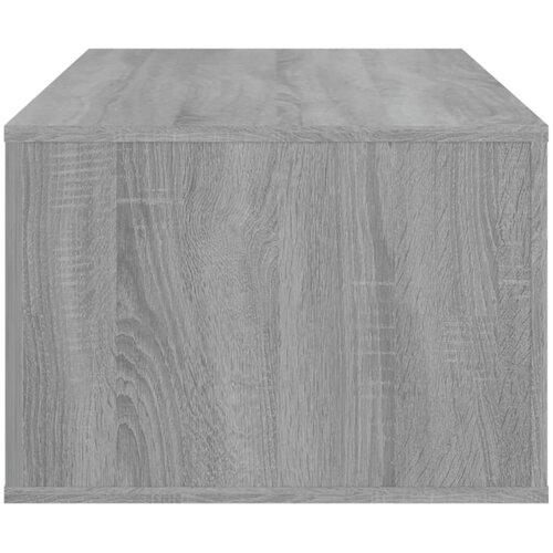  Stolić za kavu sivog hrasta 100x50,5x35 cm konstruirano drvo Slike