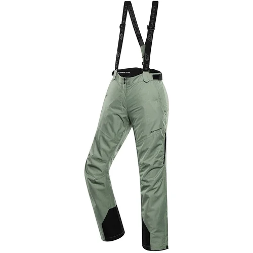 Alpine pro Women's ski pants with ptx membrane OSAGA loden frost