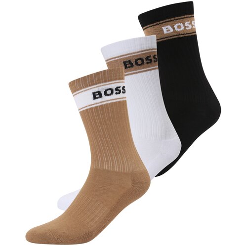 Boss Nogavice brokat / črna / bela Cene