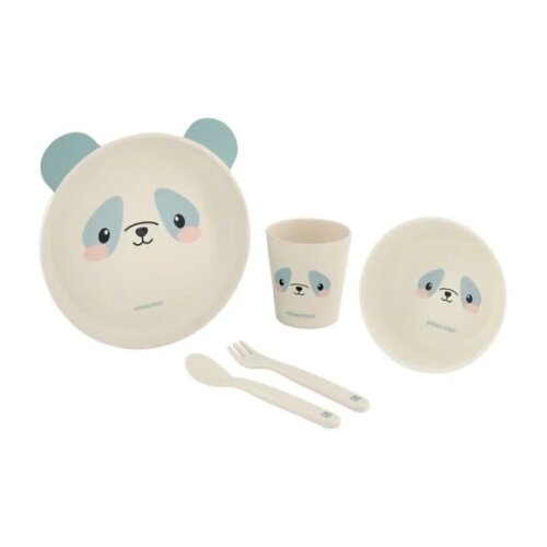  Set posuđa od bambusa Panda Bllue KKB40072 Slike