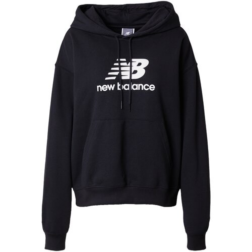 New Balance Majica 'Essentials' črna / bela Cene