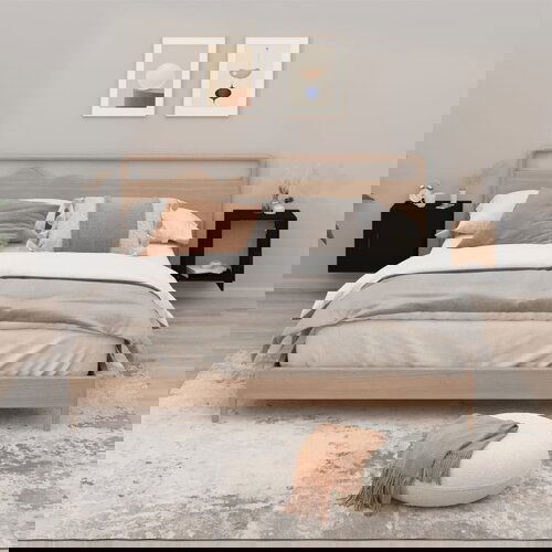 VidaXL Zidni noćni ormarići 2 kom Crna 50x36x47 cm Slike