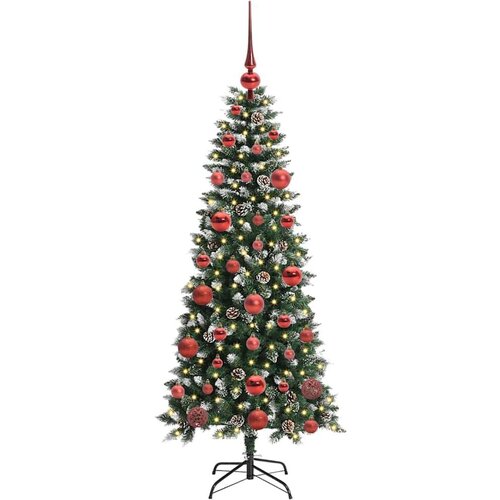 VidaXL Umjetno božićno drvce s stalakom Zelena 66 x 66 x 150 cm Slike