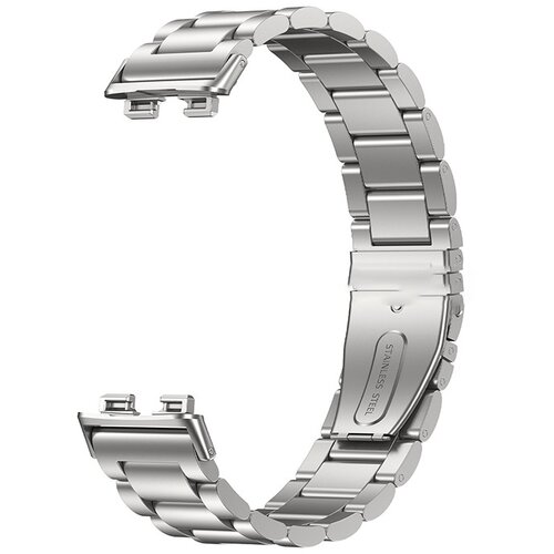 INF Združljiv s Huawei Band 10 Kovinski pa&scaron;ček - Eleganten in vzdržljiv Silver, (5000079988) Cene