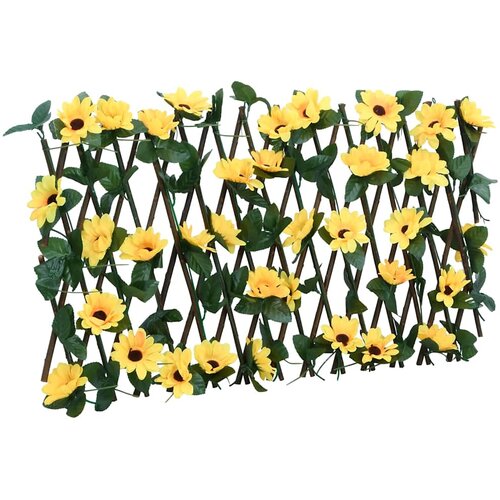  Pro&scaron;iriva re&scaron;etka od umjetnog br&scaron;ljana žuta 180 x 20 cm Cijene