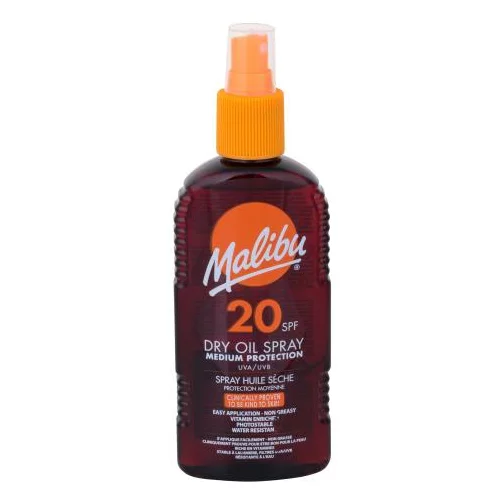 Malibu Dry Oil Spray SPF20 vodootporan sprej za zaštitu od sunca 200 ml
