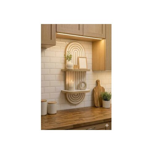 Hanah home Zidna polica, 20x70x13cm, Bijela Slike