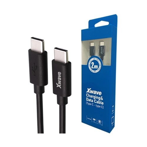  Xwave Kabl Type C na Type C 2m/3A/65W CRNI Cene