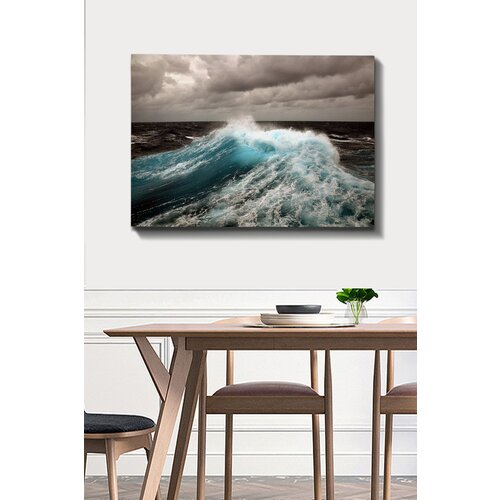 Wallity kanvas tablo (70 x 100) - 123 multicolor decorative canvas painting Slike