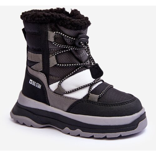 Big Star Children's Insulated Snow Boots with Zipper Black Slike