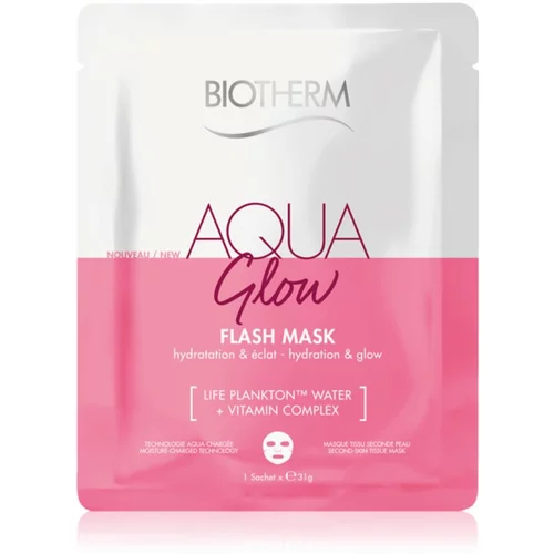 Biotherm Aqua Glow Super Concentrate maska iz platna 31 g