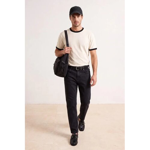 Trendyol MAN mu&scaron;ki pantalone Tmnss26Je00005, crna Cene