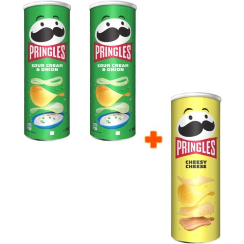 Pringles čips paket, 3 proizvoda Cene