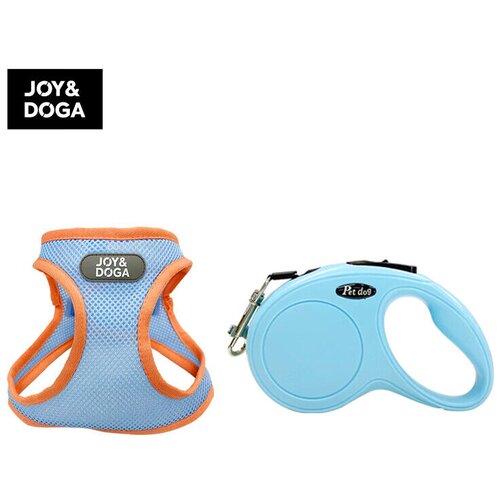 Joy&amp;amp;Doga Am sa povocem za pse, M, Plavi Slike