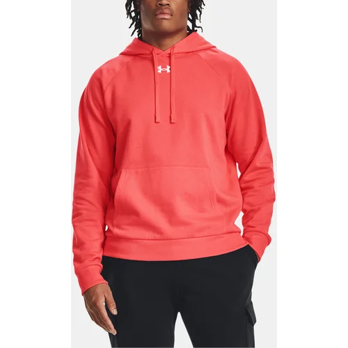 Under Armour Sweatshirt UA Rival Fleece Hoodie-RED - Men