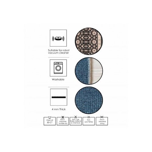 Conceptum Hypnose tepih Woosonil006, 160x230cm, crni Slike