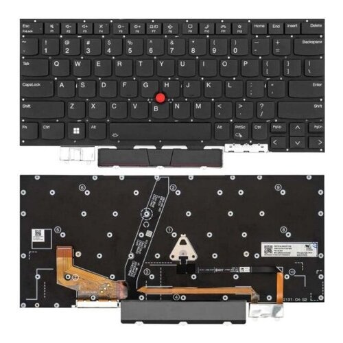  Tastatura za laptop Lenovo ThinkPad X1 Carbon 9th Gen 9 2021 X1C 2021 mali enter, backlight, pointer Cene