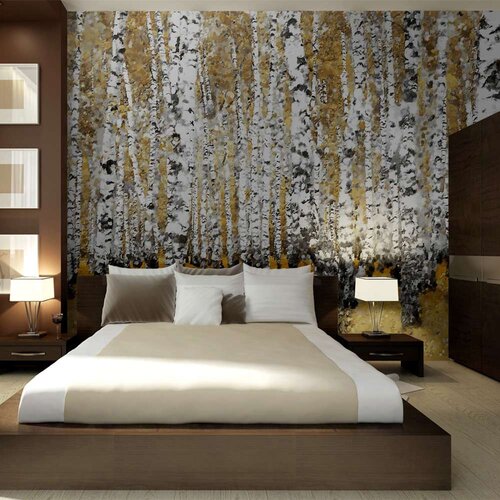  Tapeta - Autumnal birch forest 250x193 Slike