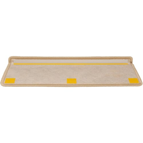  Samoljepljivi otirači za stepenice 30 kom 65x21x4 cm svjetlobež Slike