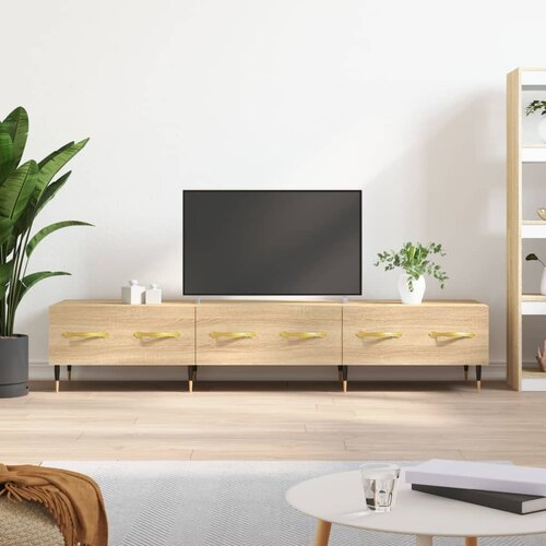 VidaXL TV omarica sonoma hrast 150x36x30 cm inženirski les Slike