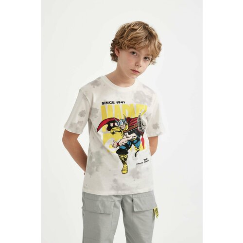 Defacto Boy Marvel Comics Crew Neck Patterned T-Shirt Slike