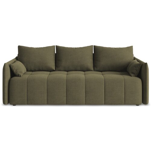 Makamii Kaki zelena sklopiva/s prostorom za odlaganje sofa 225 cm Moku – Cijene